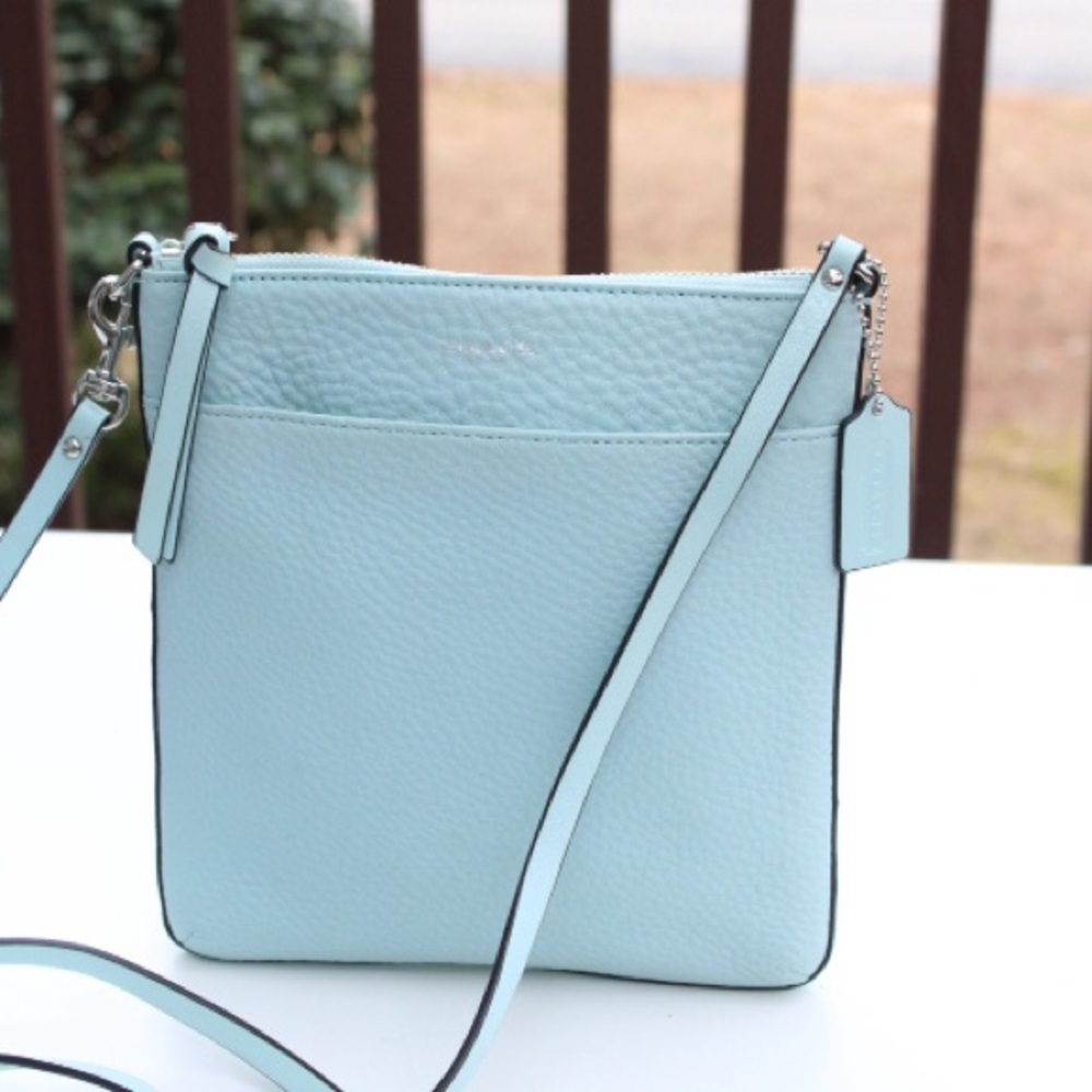 Coach leather “Kitt” cross body  bag - Picture 15 of 16